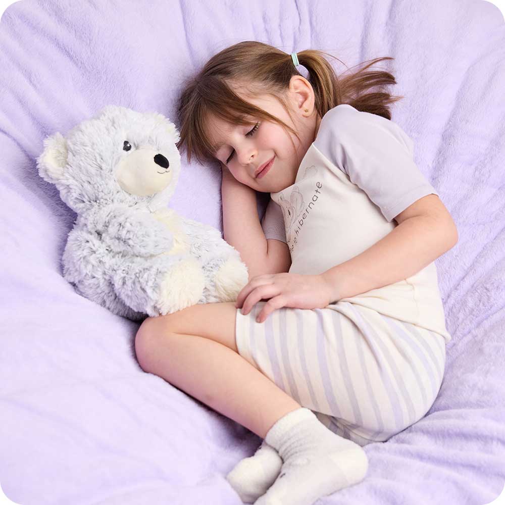 Marshmallow Bear Shorties Pajamas - Soft Warmth