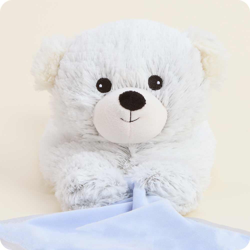 Marshmallow Bear Blankie Warmies - Warm Blend