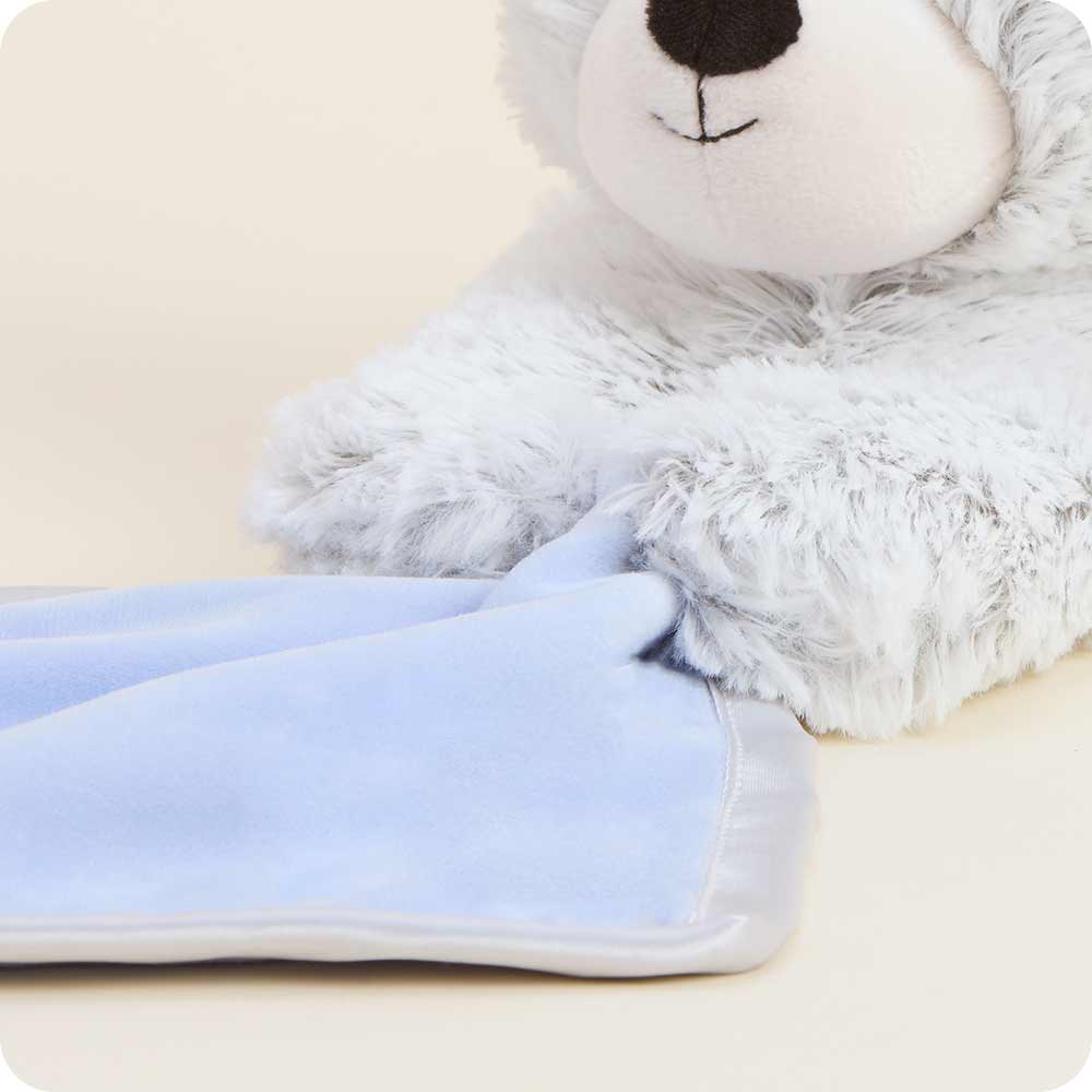 Marshmallow Bear Blankie Warmies - Warm Blend