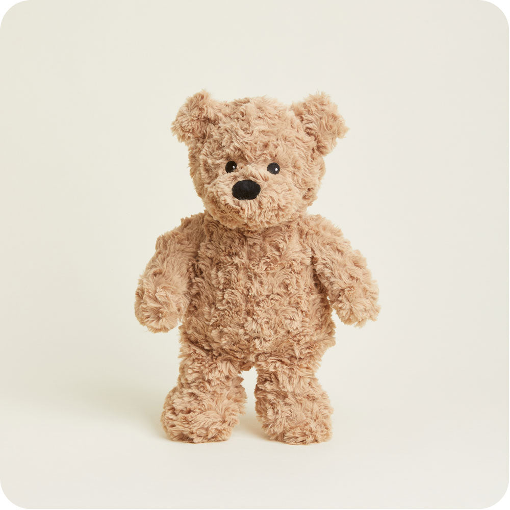 Brown Curly Bear Warmies - Classic Notes