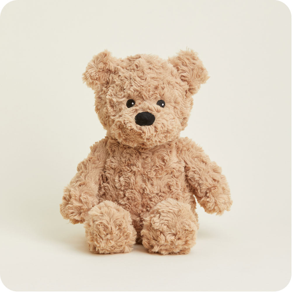 Brown Curly Bear Warmies - Classic Notes