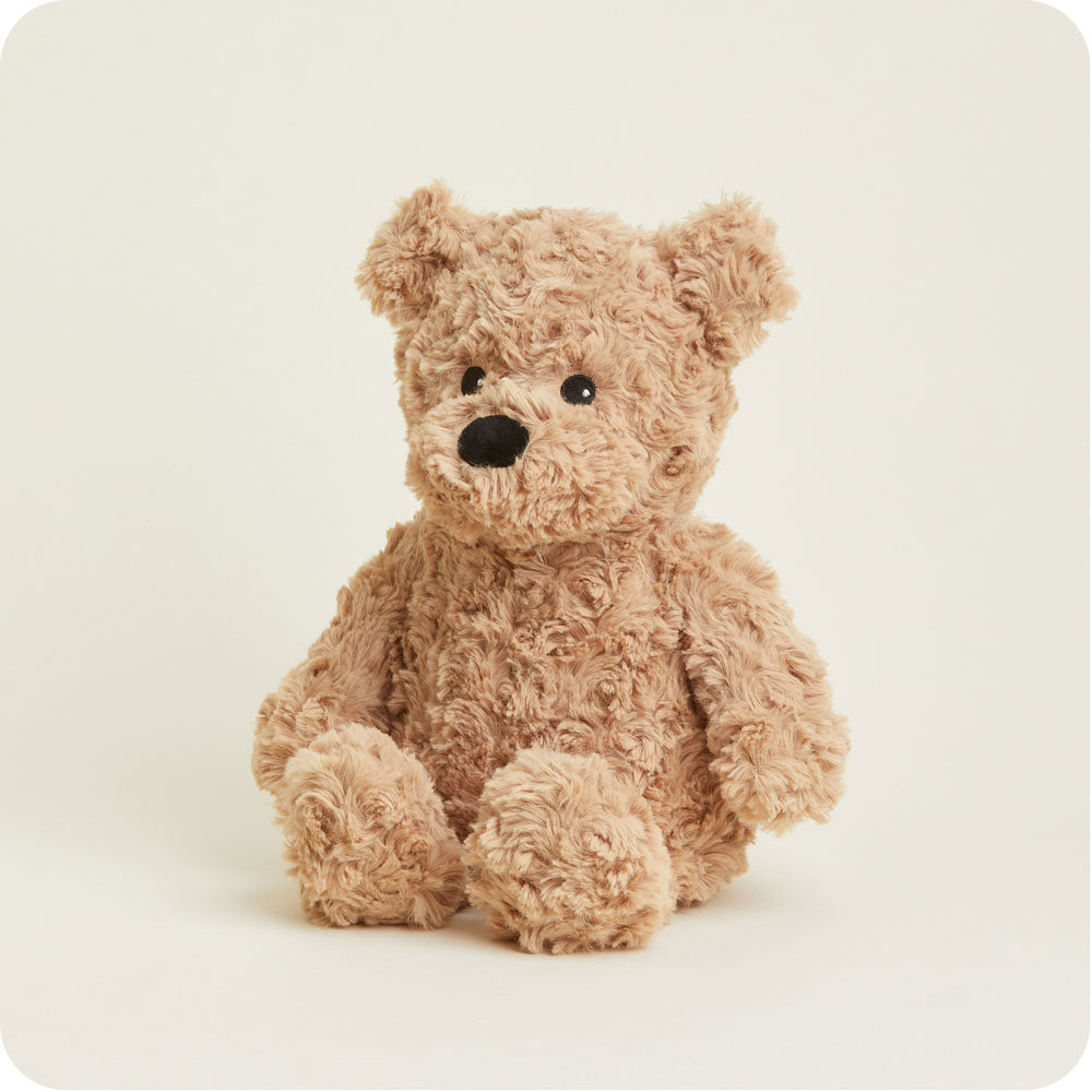 Brown Curly Bear Warmies - Classic Notes