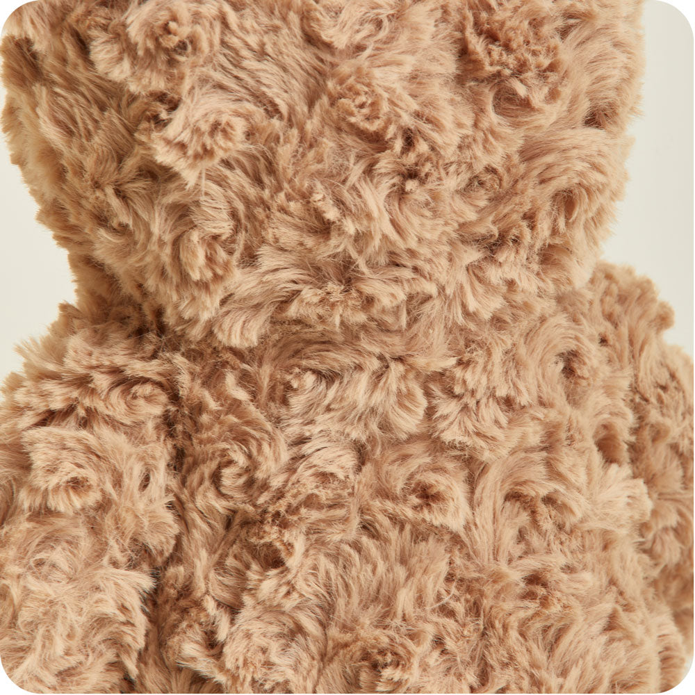 Brown Curly Bear Warmies - Classic Notes