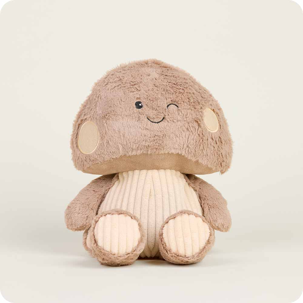 Brown Mushroom Warmies - Soft Glow