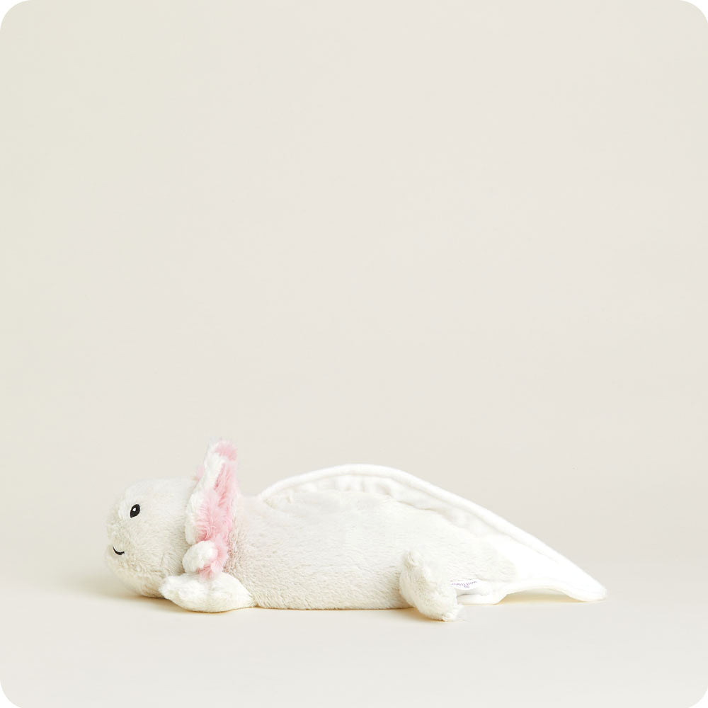 White Axolotl Warmies - Gentle Mist