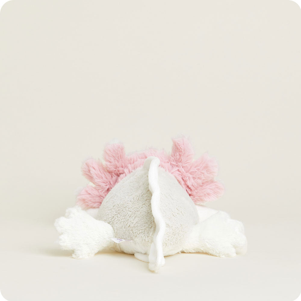 White Axolotl Warmies - Gentle Mist