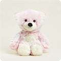 Pink Marshmallow Bear Warmies - Warm Blend