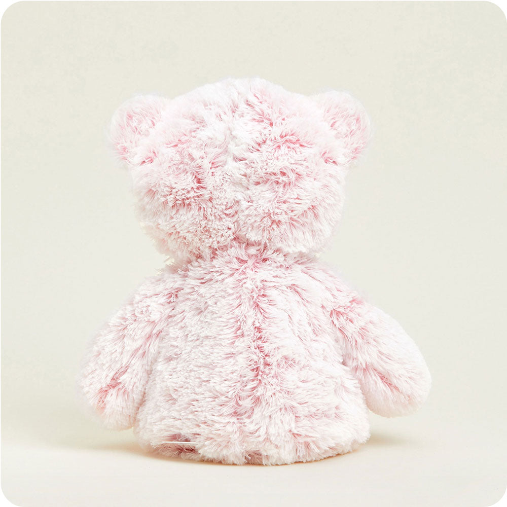 Pink Marshmallow Bear Warmies - Warm Blend
