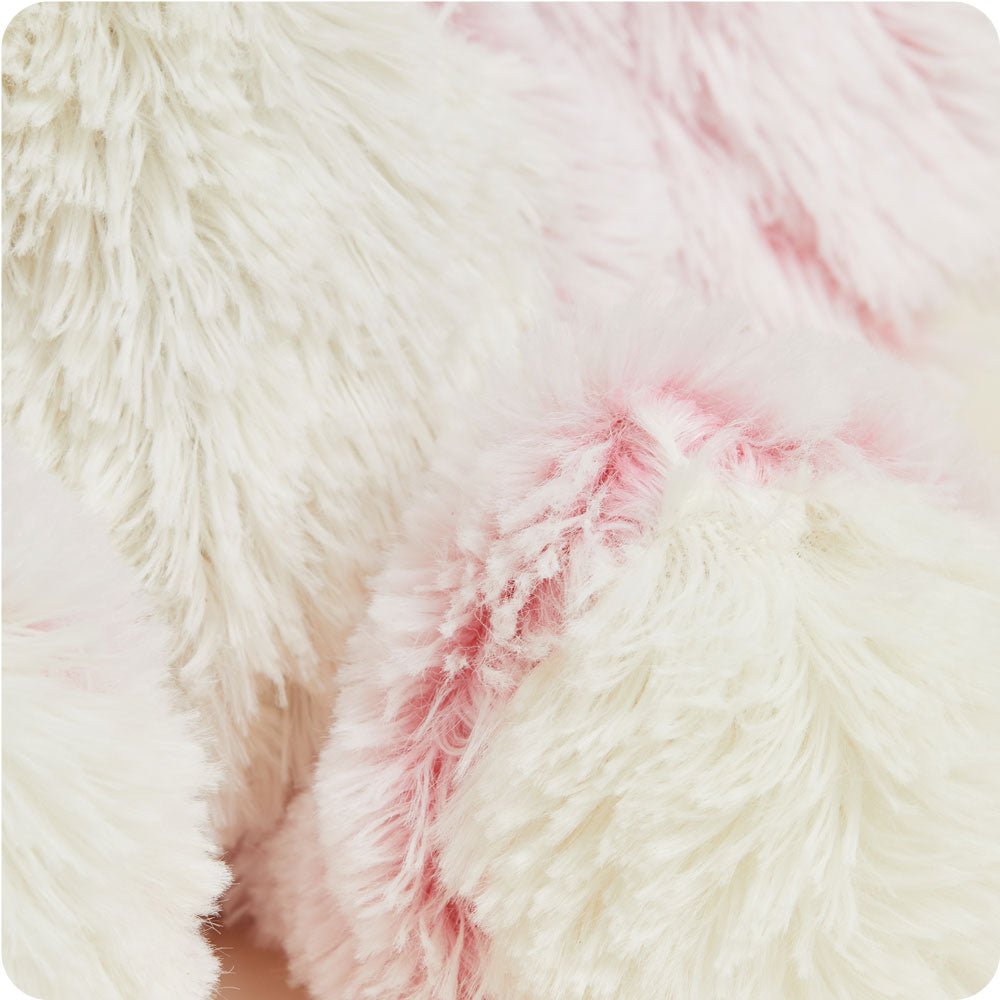 Pink Marshmallow Bear Warmies - Warm Blend
