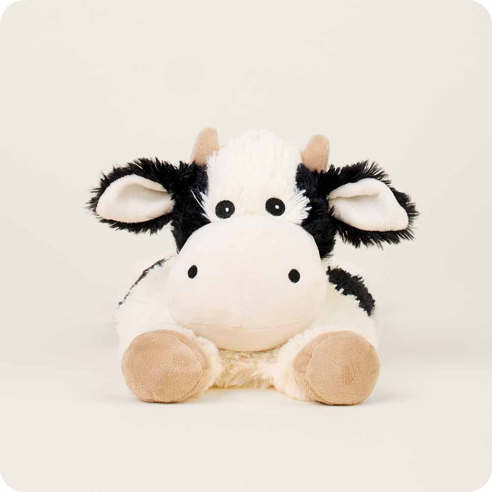 Laying Down Cow Warmies - Soft Glow
