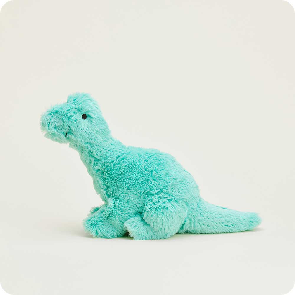 Teal Long Neck Dinosaur Warmies - Clean Mood