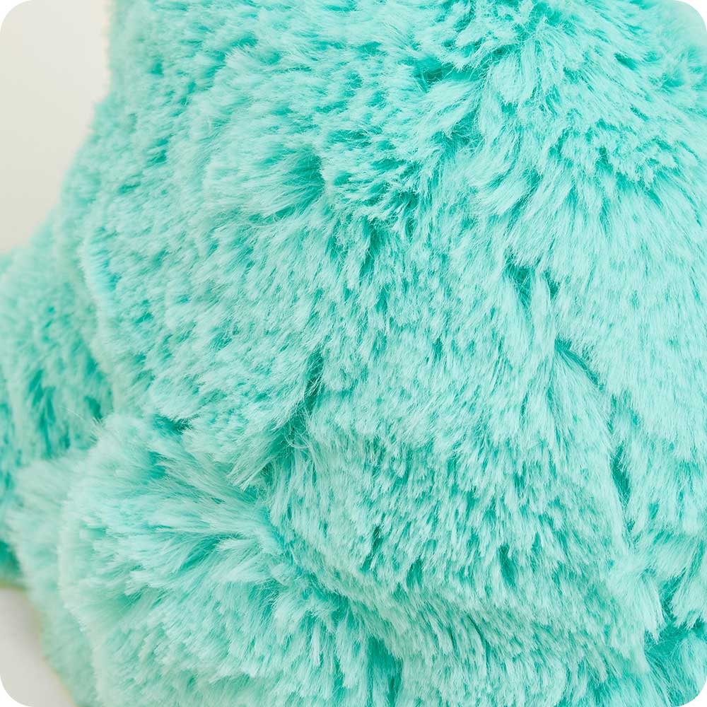 Teal Long Neck Dinosaur Warmies - Clean Mood