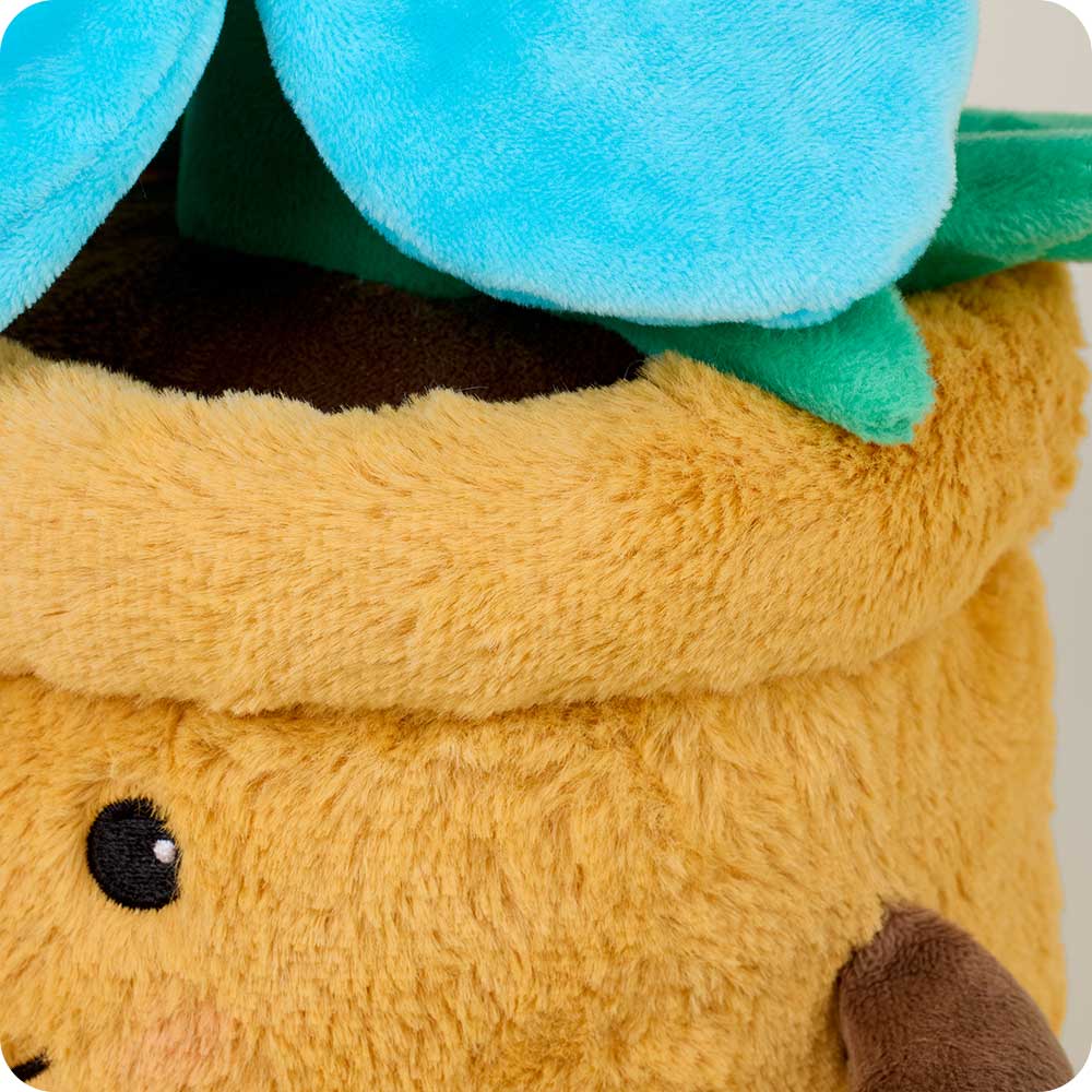 Blue Flower Pot Warmies - Easy Spritz
