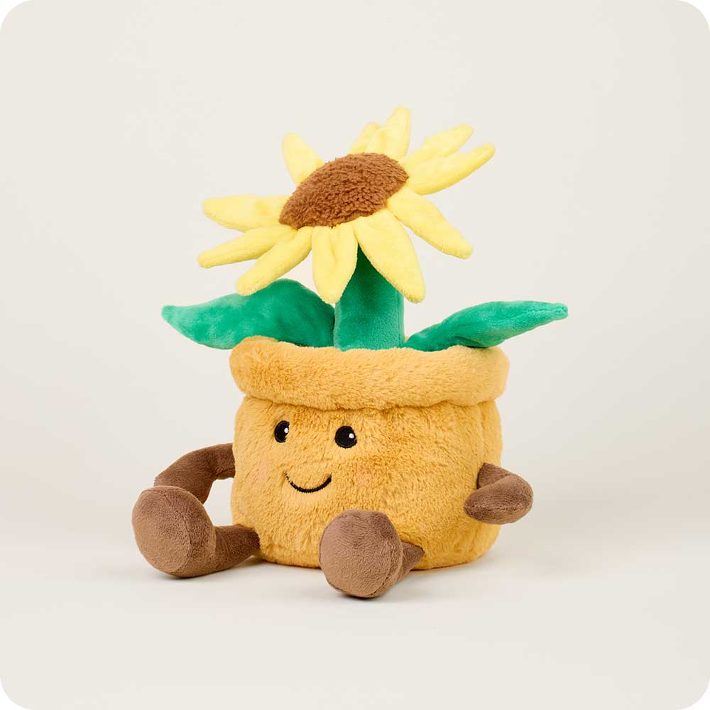 Yellow Flower Pot Warmies - Warm Blend