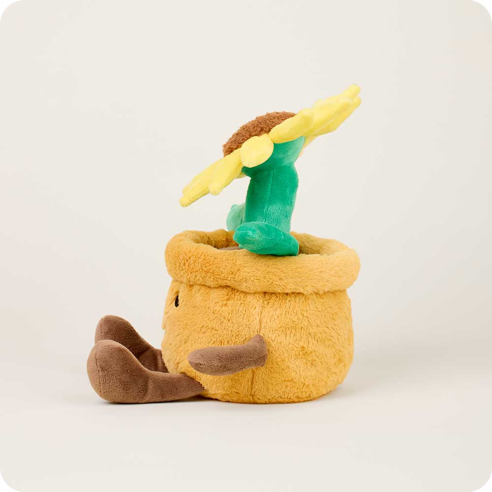 Yellow Flower Pot Warmies - Warm Blend