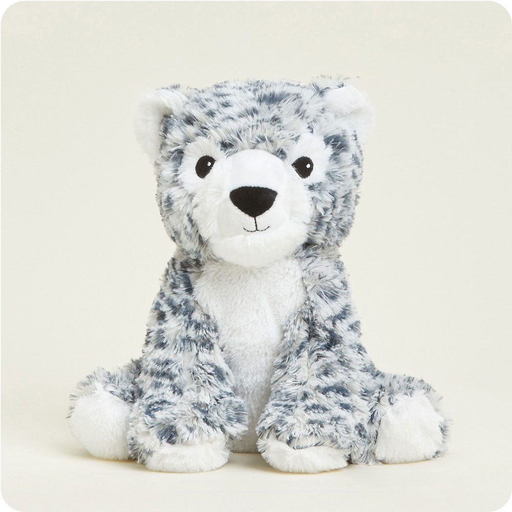 Snow Leopard Warmies - Soft Glow
