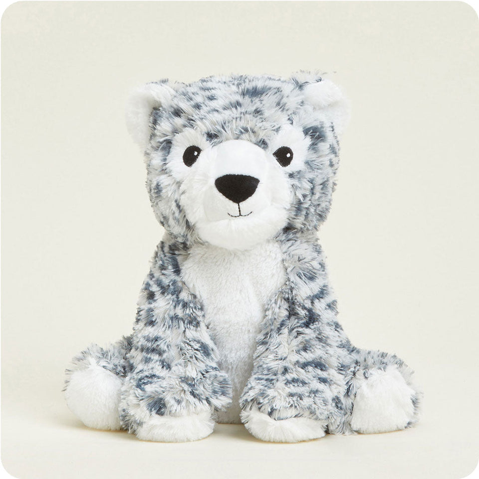 Snow Leopard Warmies - Soft Glow