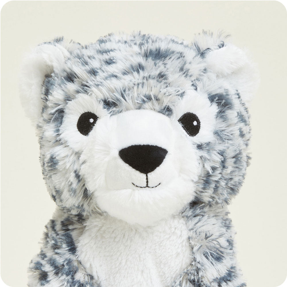 Snow Leopard Warmies - Soft Glow