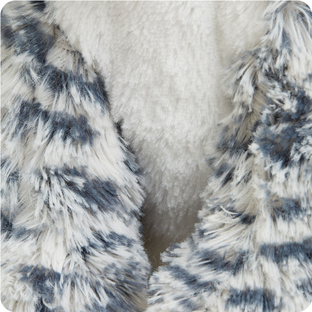 Snow Leopard Warmies - Soft Glow