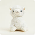 White Llama Warmies - Soft Glow