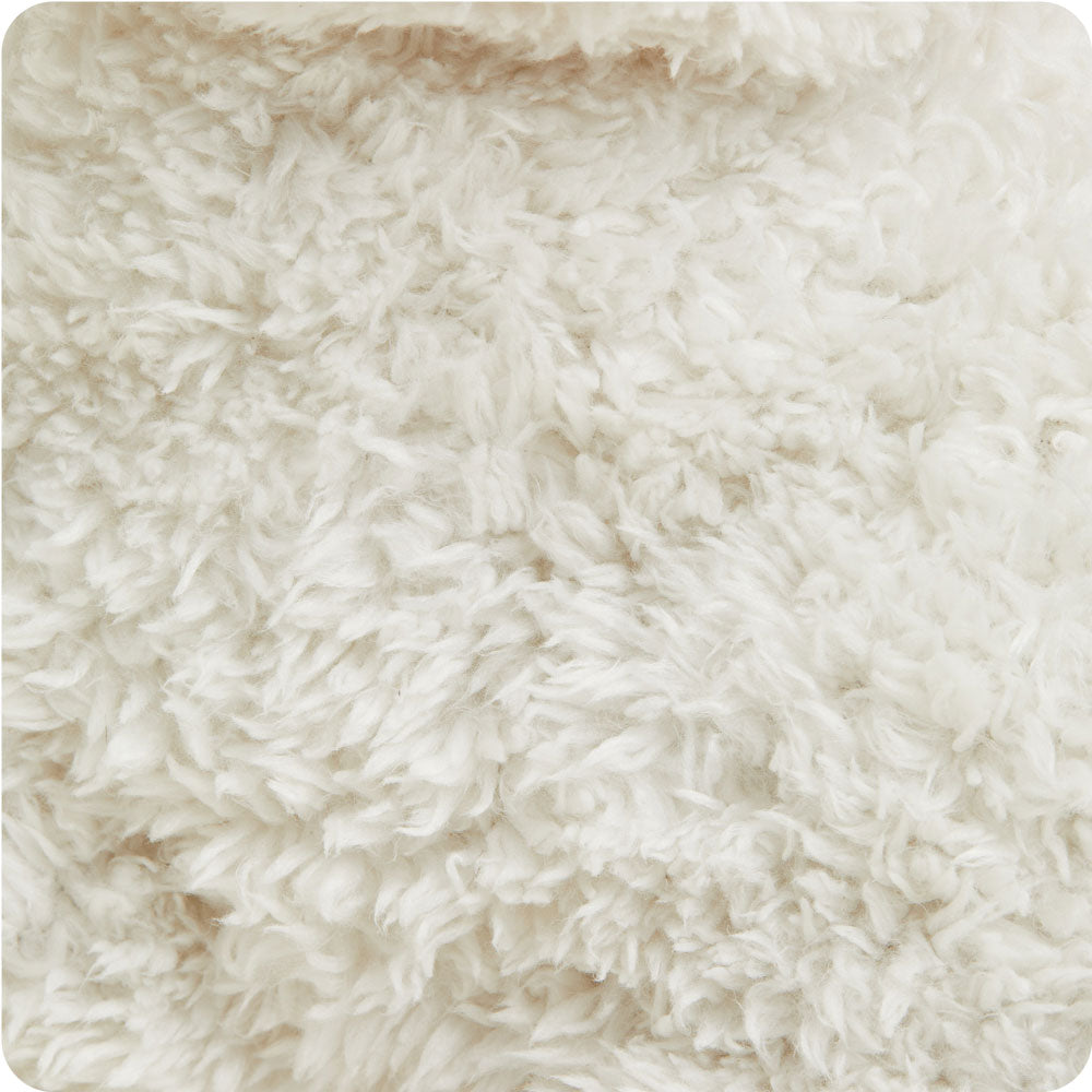White Llama Warmies - Soft Glow