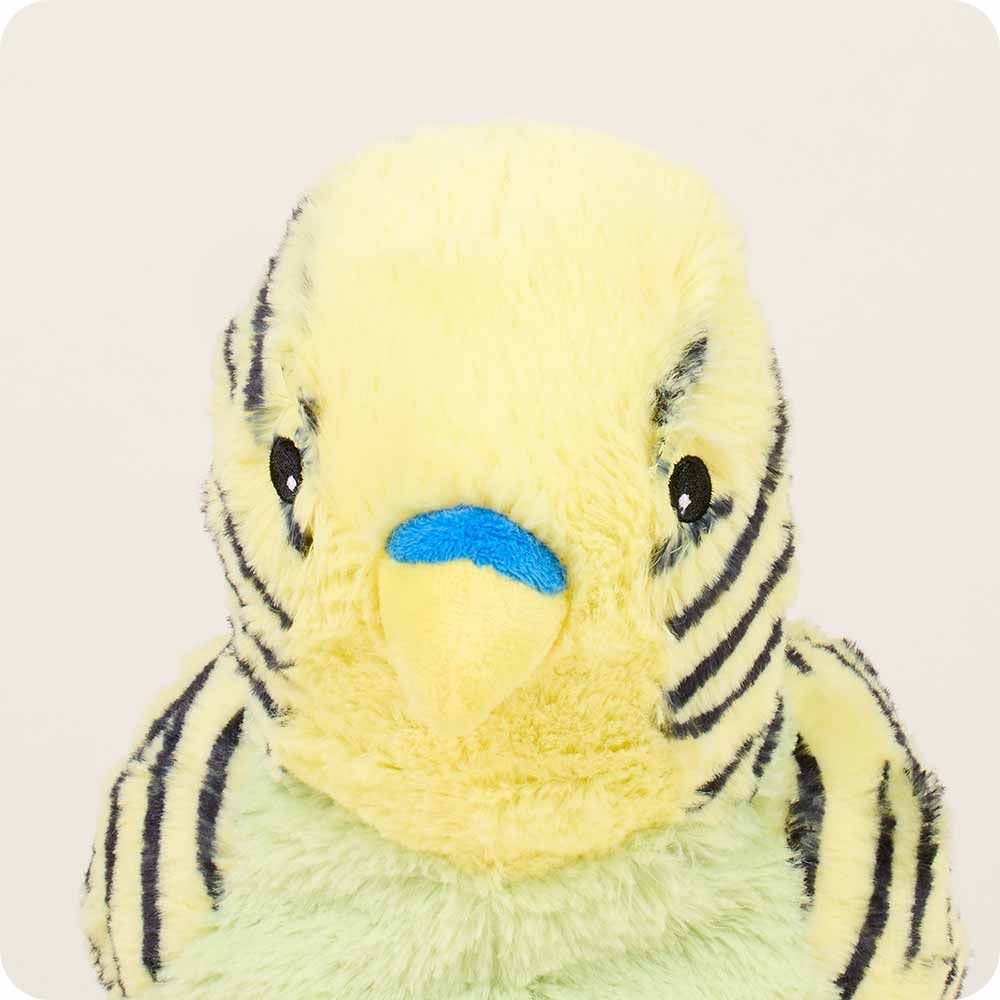 Green Parakeet Warmies - Classic Notes