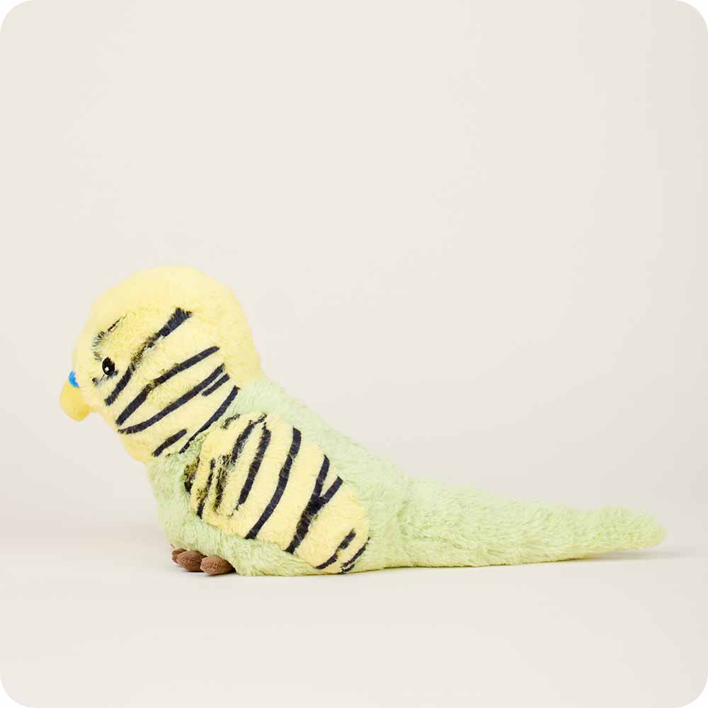 Green Parakeet Warmies - Classic Notes