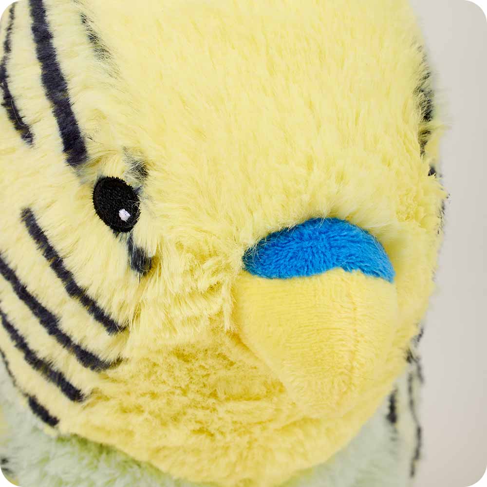 Green Parakeet Warmies - Classic Notes
