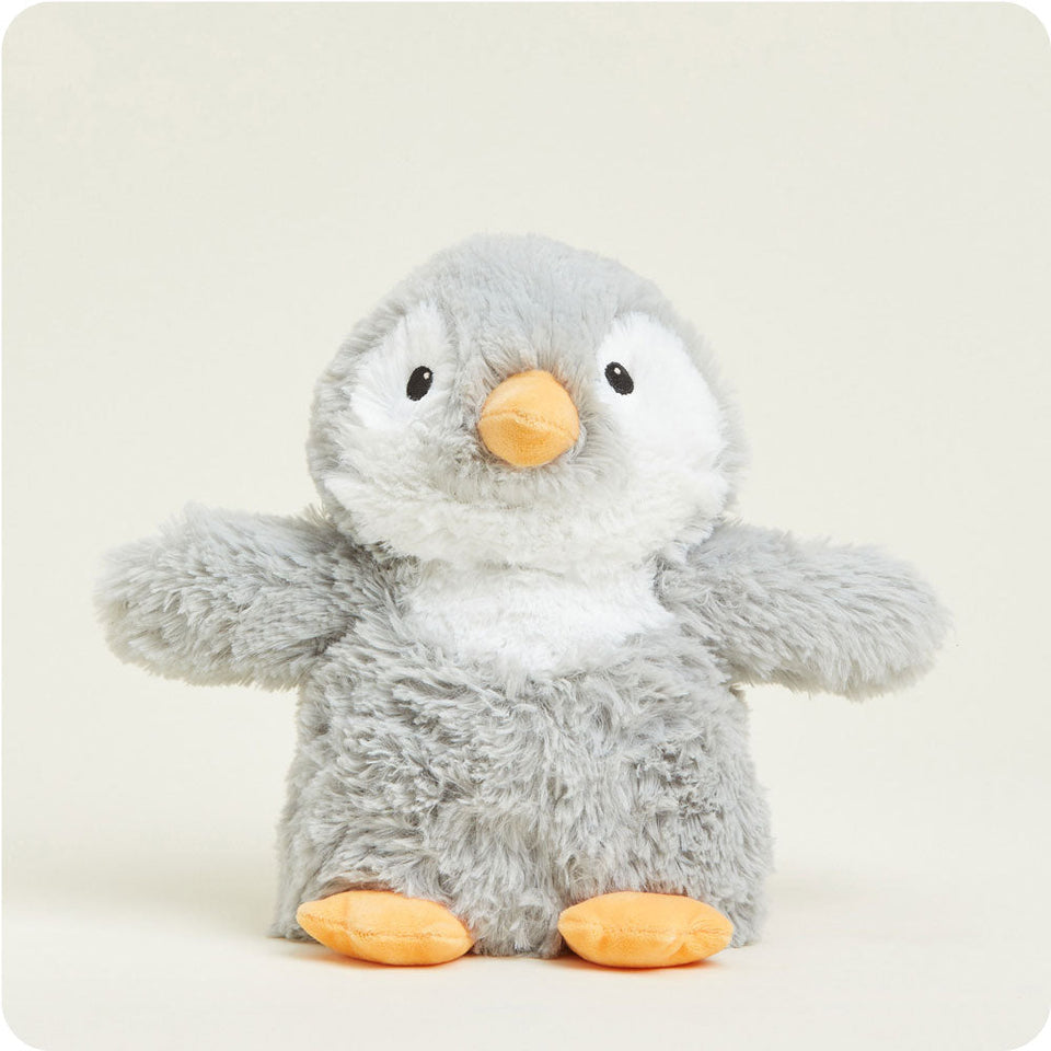 Gray Penguin Warmies - Fresh Notes