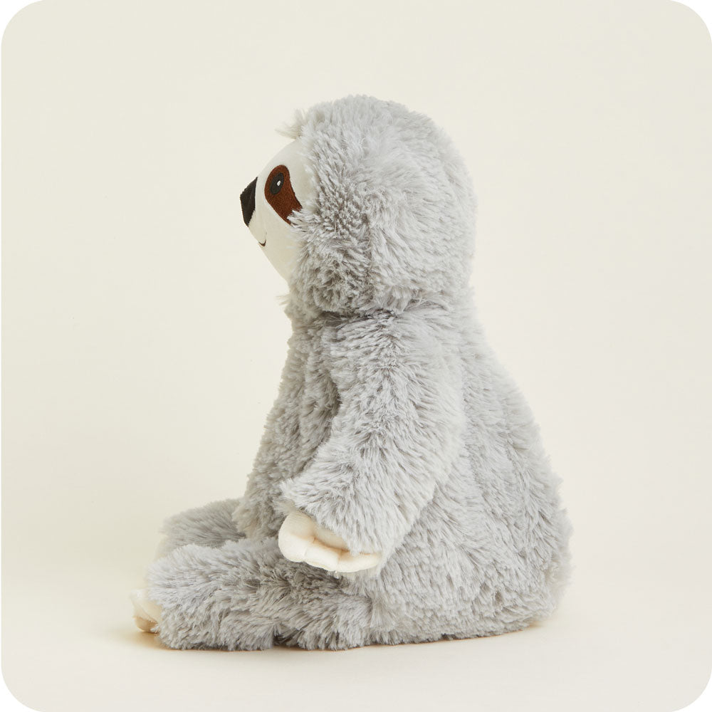 Gray Sloth Warmies - Soft Glow