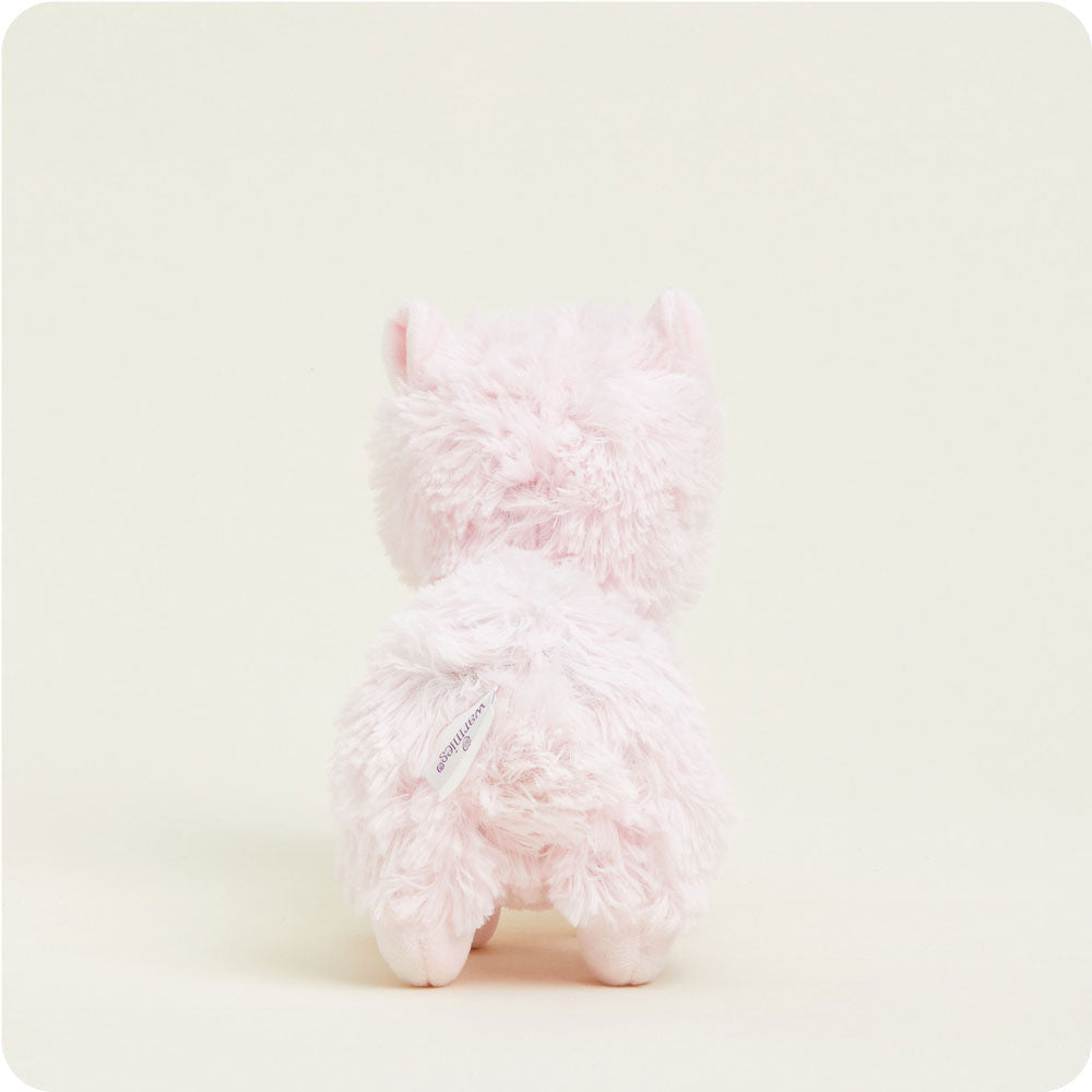 Pink Llama Warmies Junior - Classic Notes