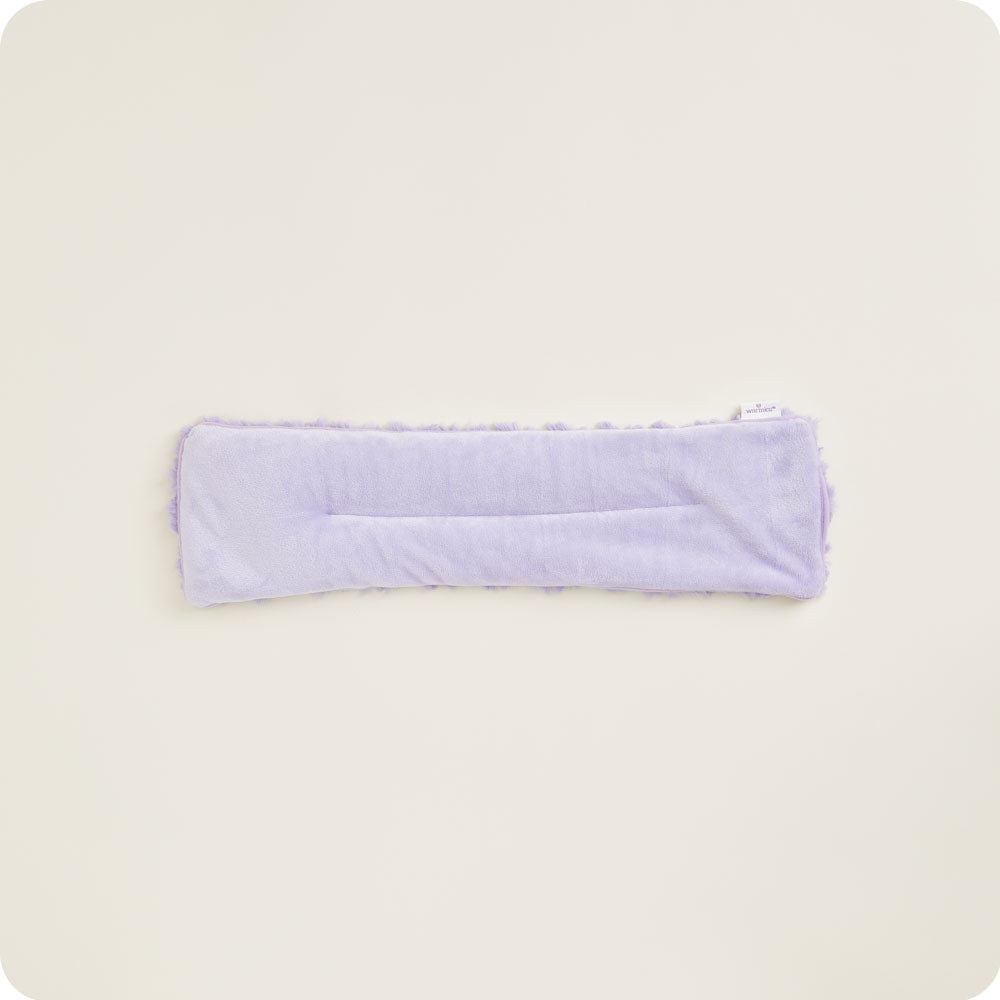 Curly Purple Neck Wrap Warmies - Travel Ready