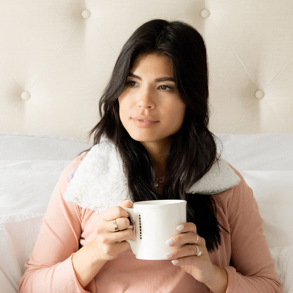 Marshmallow Gray Neck Wrap Warmies - Easy Store