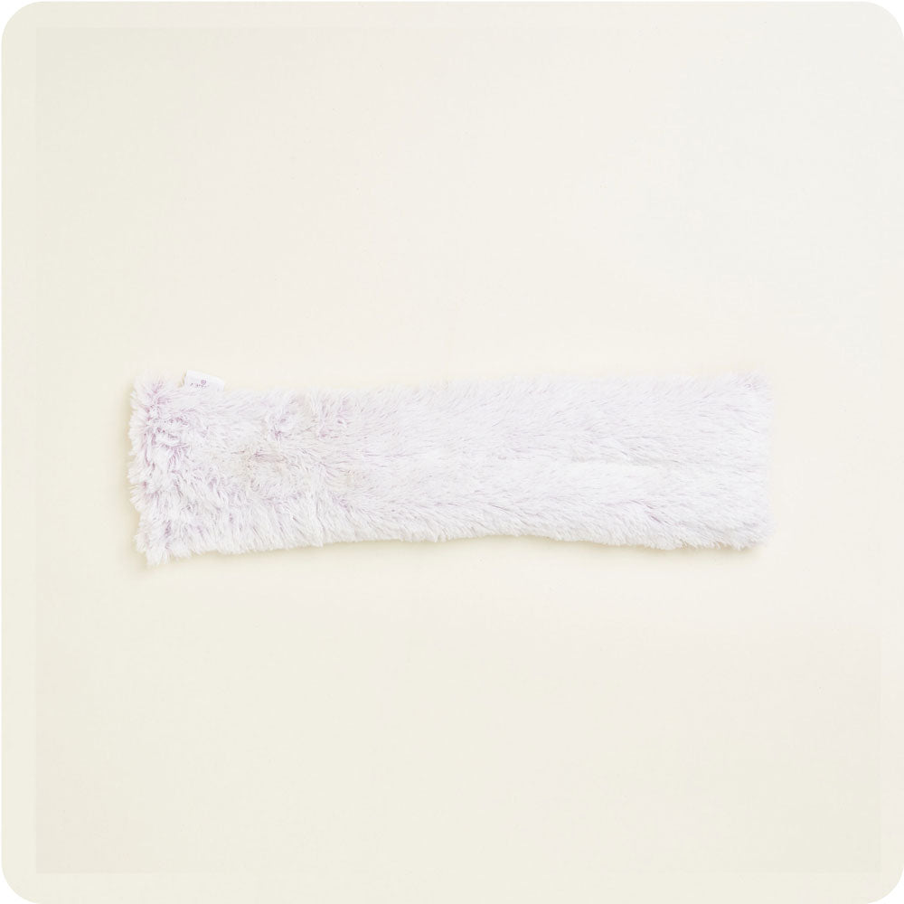 Marshmallow Lavender Neck Wrap Warmies - Clean Setup