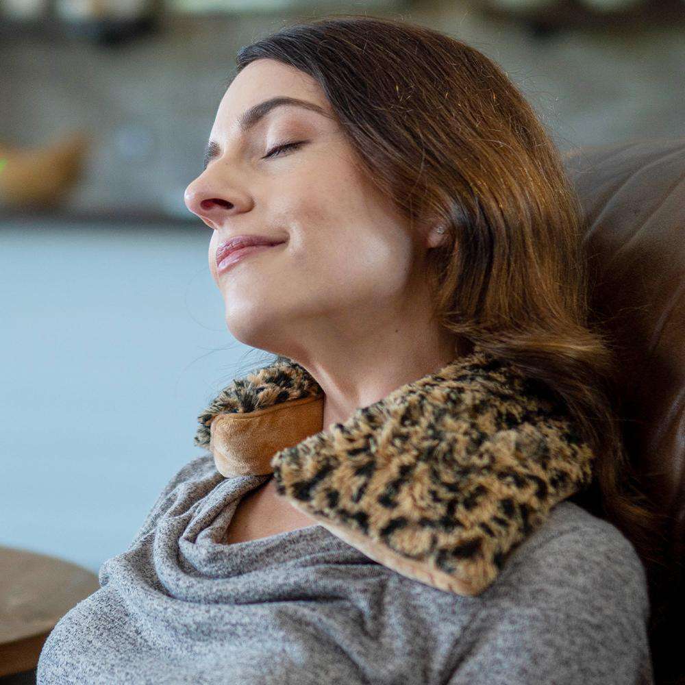 Leopard Neck Wrap Warmies - Daily Pack