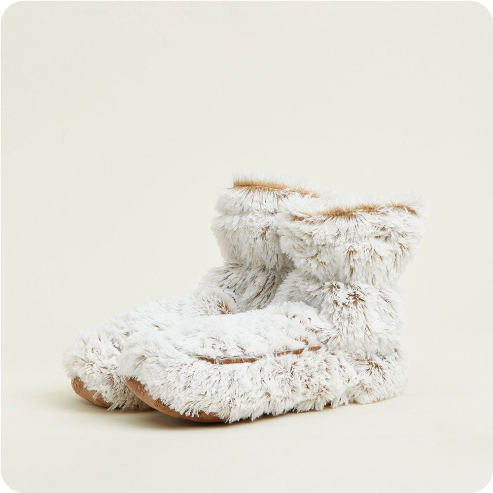 Marshmallow Brown Boots Warmies® - Gentle Mist