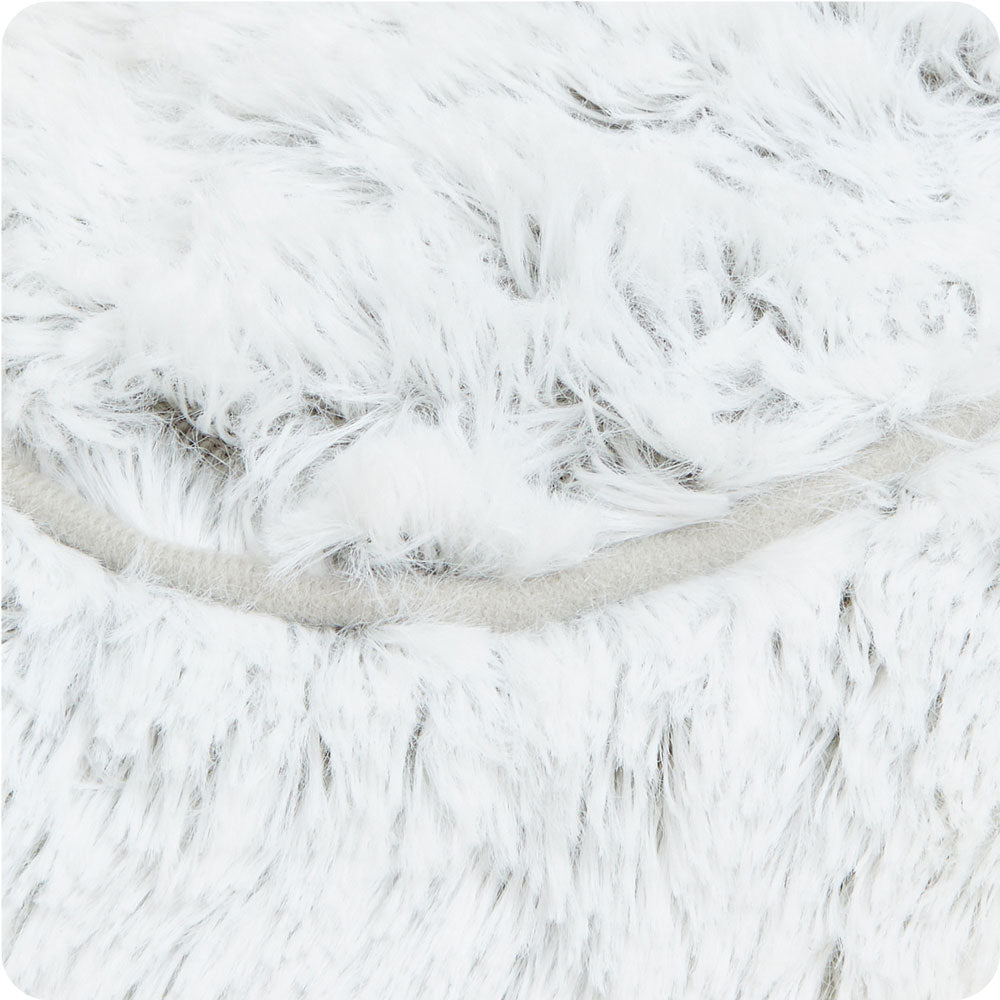 Marshmallow Gray Boots Warmies® - Soft Glow