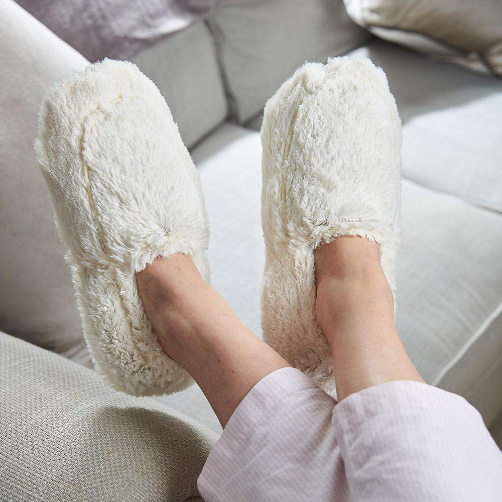 Cream Slippers Warmies® - Easy Spritz