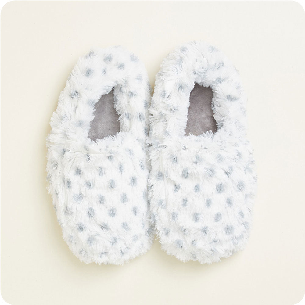 Snowy Slippers Warmies® - Cozy Glow