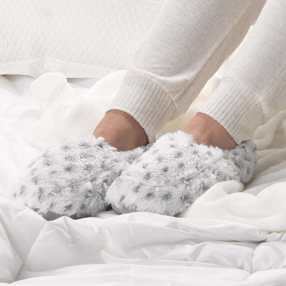 Snowy Slippers Warmies® - Cozy Glow