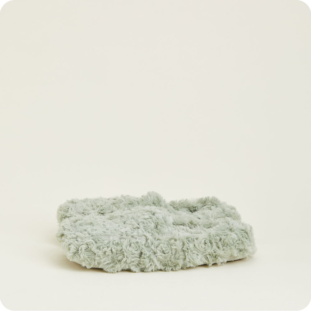Curly Sage Green Slippers Warmies® - Home Glow