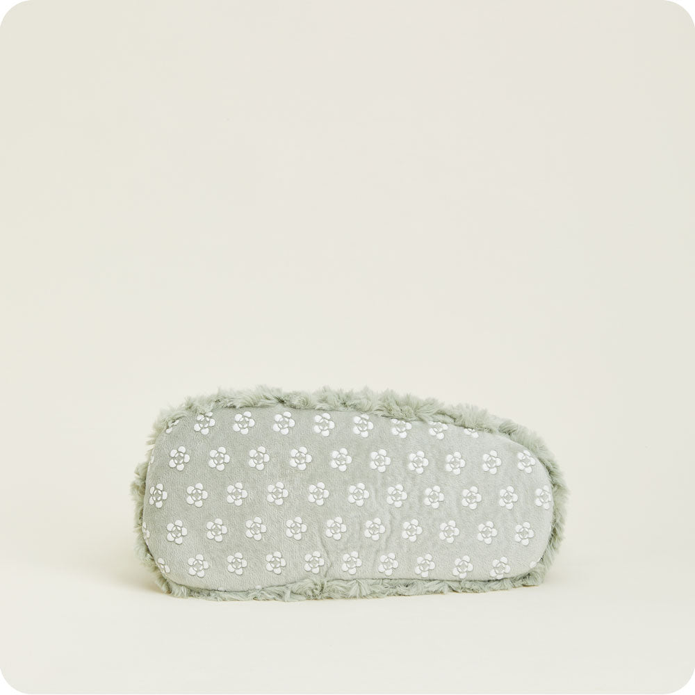 Curly Sage Green Slippers Warmies® - Home Glow