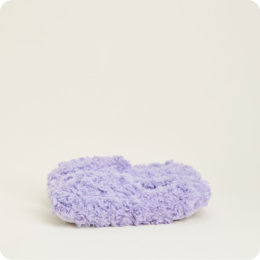 Curly Purple Slippers Warmies® - Home Glow