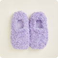 Curly Purple Slippers Warmies® - Home Glow