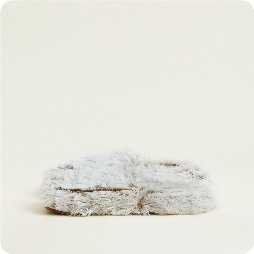 Marshmallow Brown Slippers Warmies® - Cozy Glow