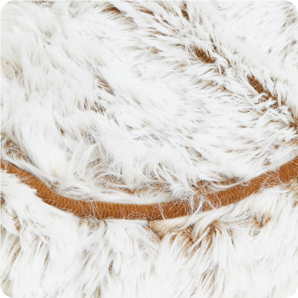 Marshmallow Brown Slippers Warmies® - Cozy Glow