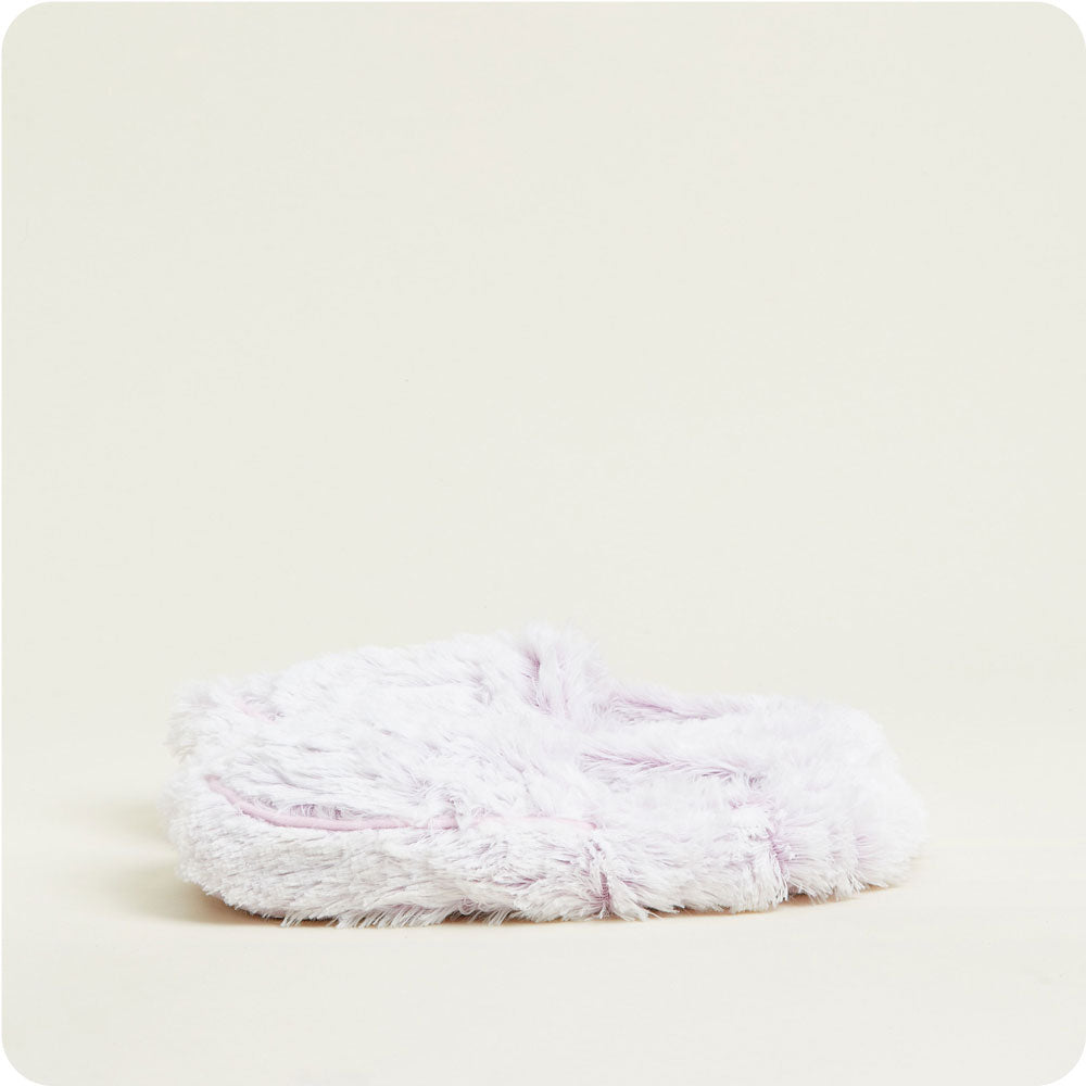 Marshmallow Lavender Slippers Warmies® - Classic Notes