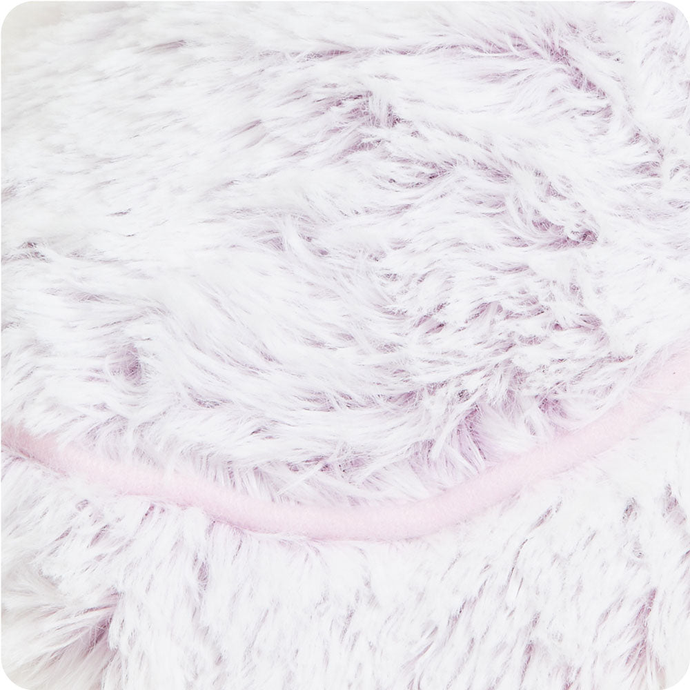 Marshmallow Lavender Slippers Warmies® - Classic Notes