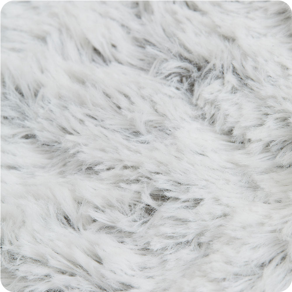 Marshmallow Gray Heart Heat Pad Warmies - Comfort Ready