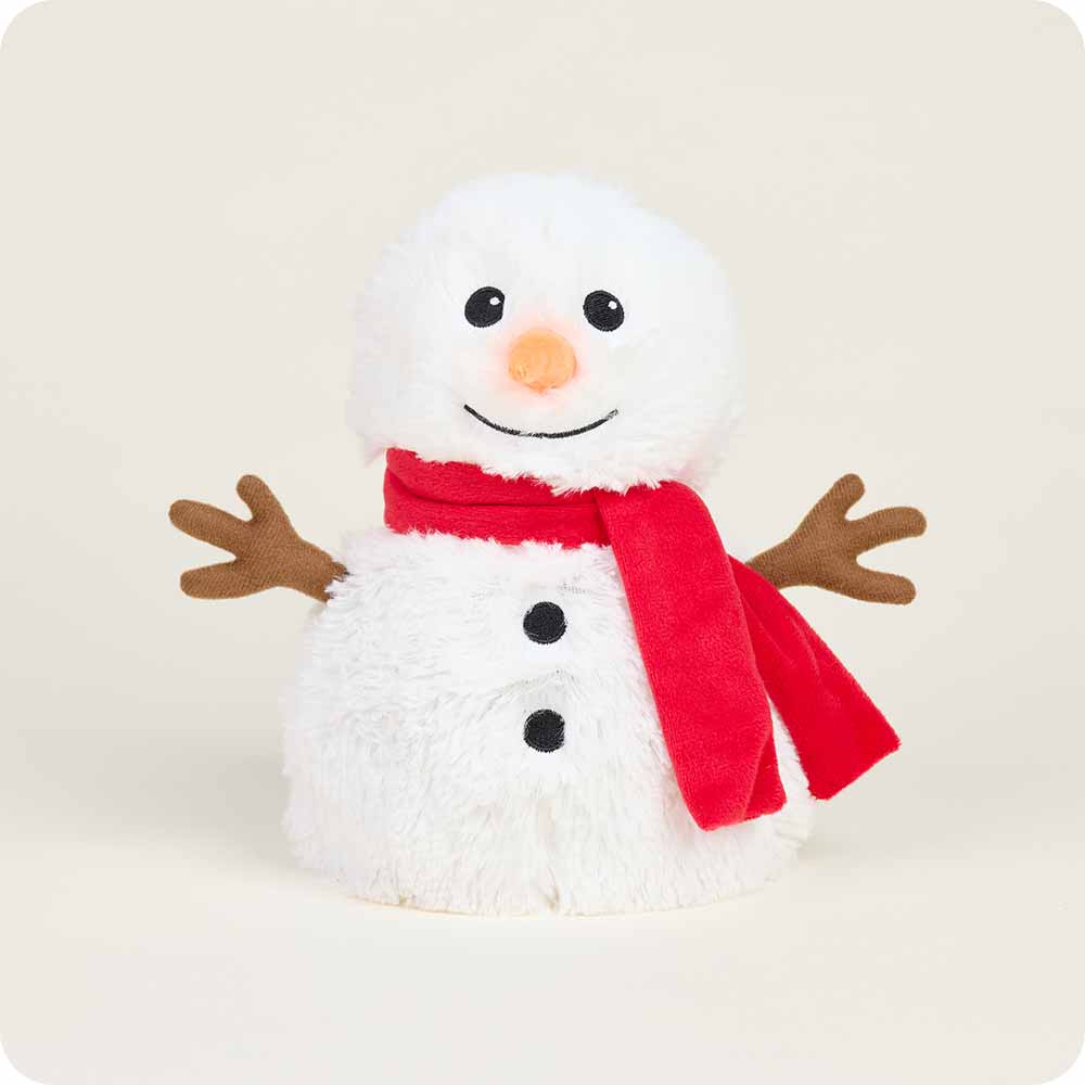 Red Scarf Snowman Warmies - Warm Blend